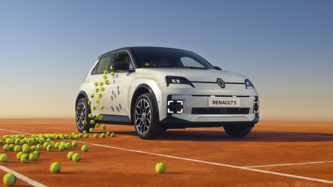 Renault 5 E Tech Electric Roland Garros 2026 Renault 5 E Tech Electric Roland Garros 2026