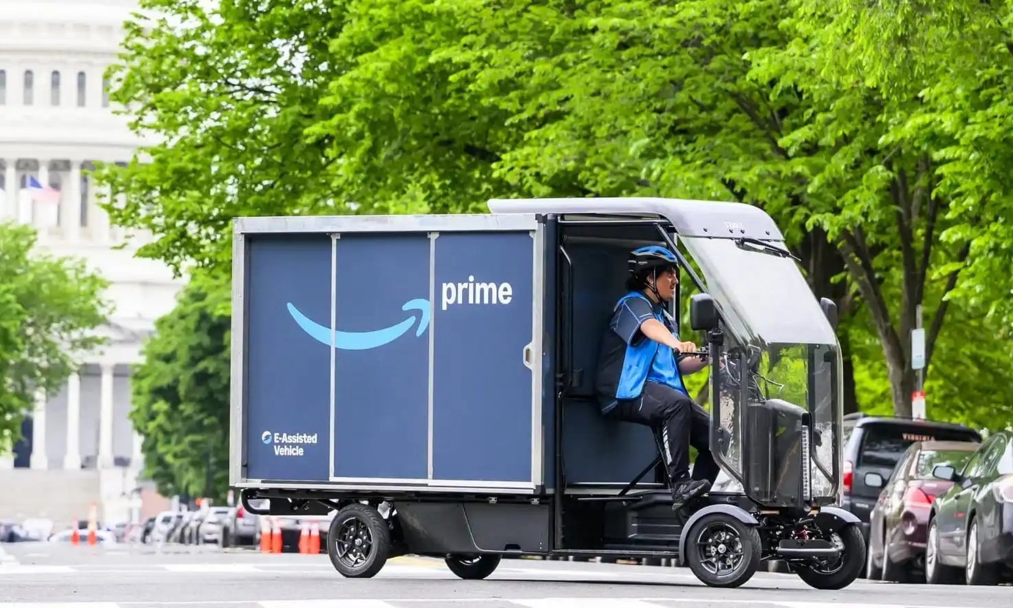 Las nuevas bicicletas eléctricas de reparto de Amazon podrían ser la alternativa a las furgonetas.