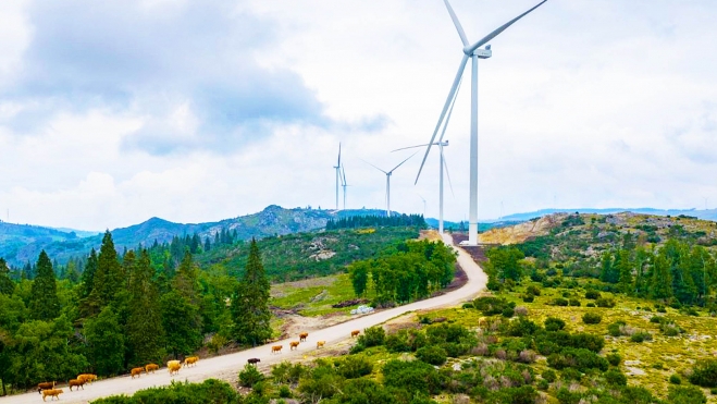 Complejo del Tâmega sistema hibrido eolico hidraulico iberdrola 1