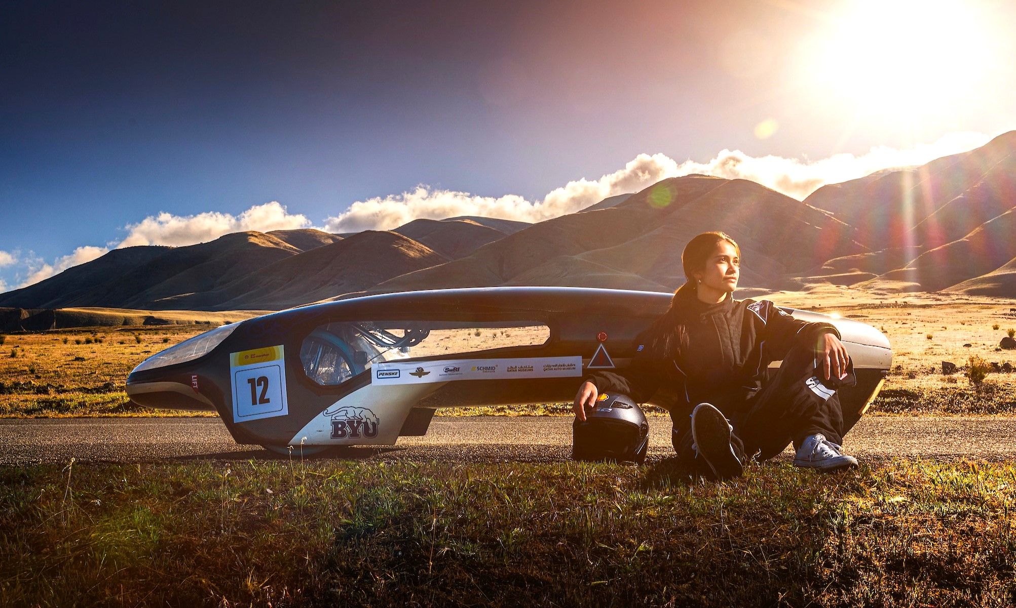 Este prototipo reta a los eléctricos en cuanto a peso y aerodinámica. Y el resultado es que sólo gasta 0,13 L/100 km de etanol; no de gasolina.