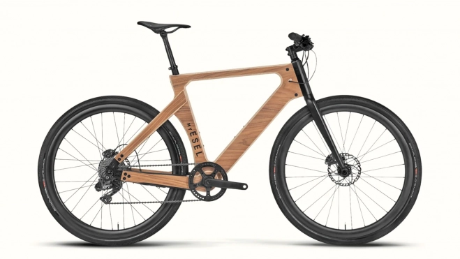 esel wood e urban bike side view performance q esel wood e urban bike side view performance q