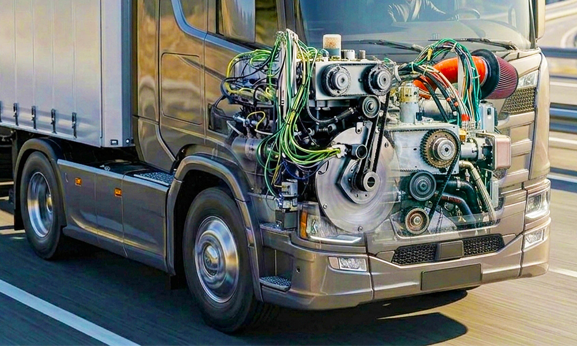 motor de hidrógeno de ciclo cerrado camiones diesel 1