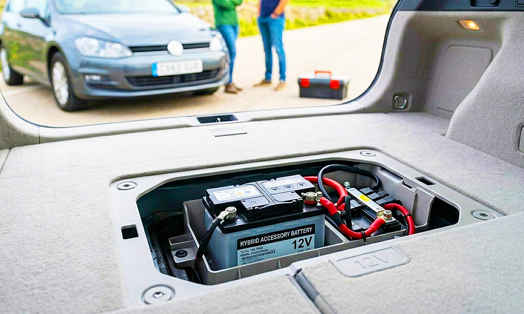 como arrancar un coche hibrido con cables 2 como arrancar un coche hibrido con cables 2