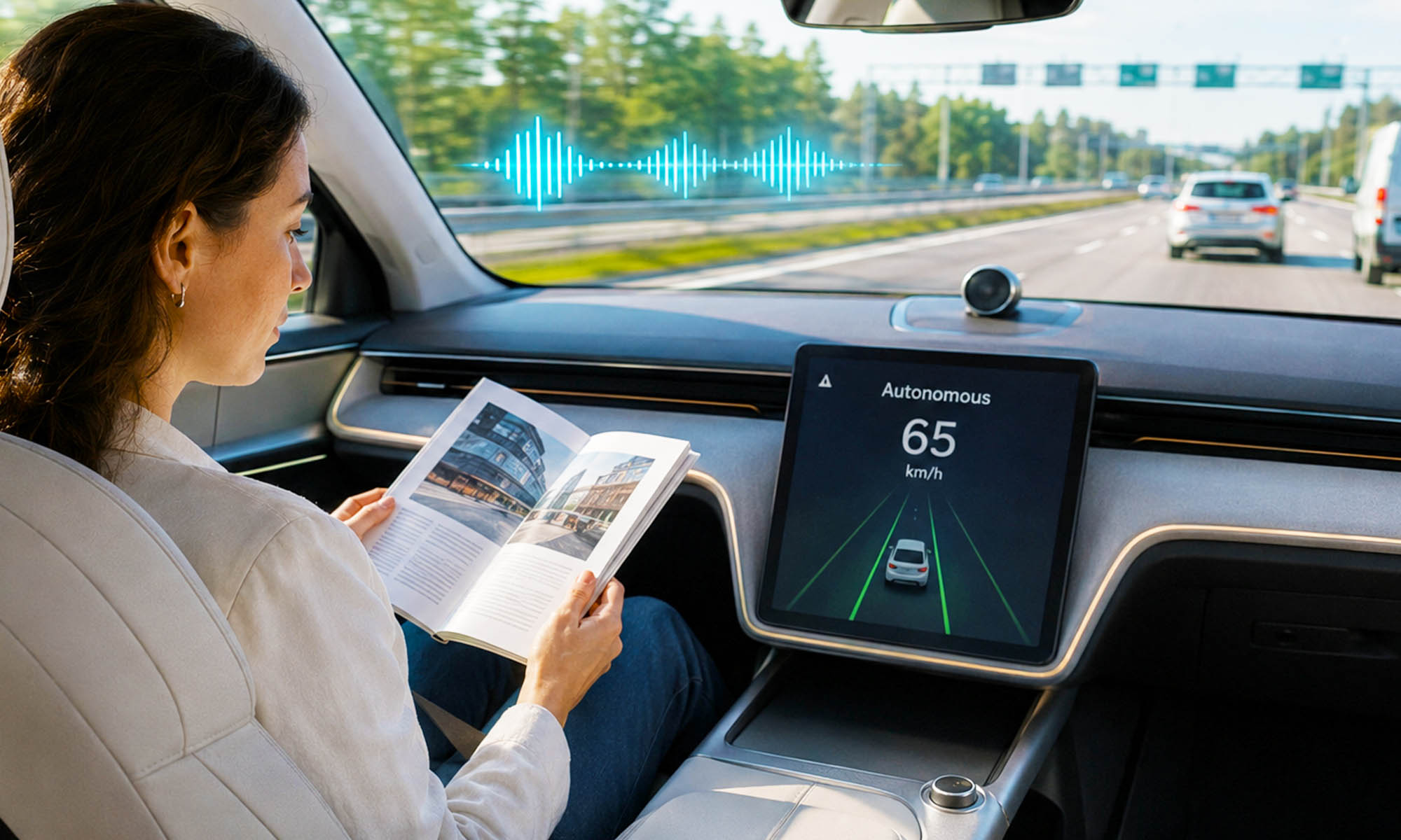 coches electricos autonomos volvo mareo sonido 2