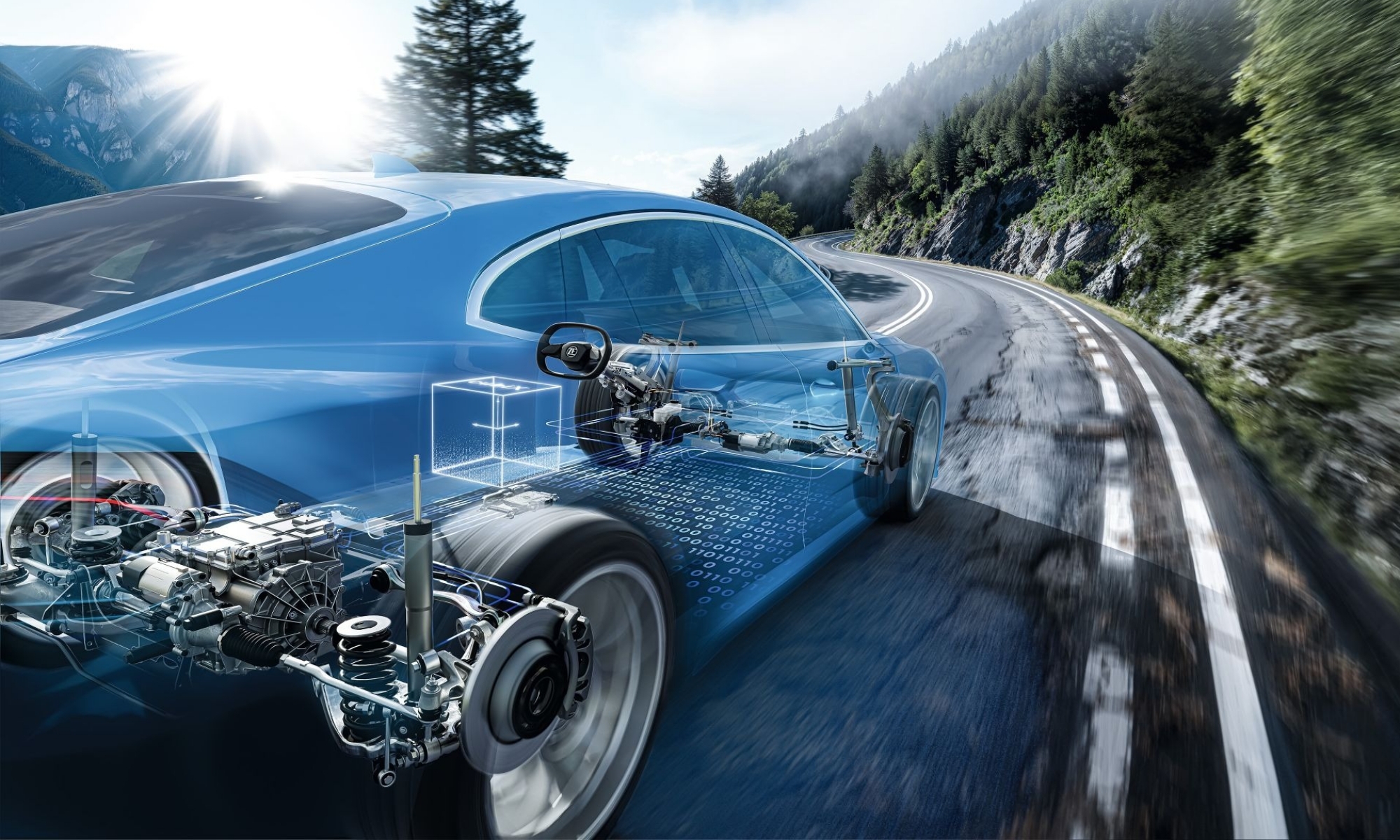ZF lleva años apostando por el desarrollo de sus propios motores para coches eléctricos.