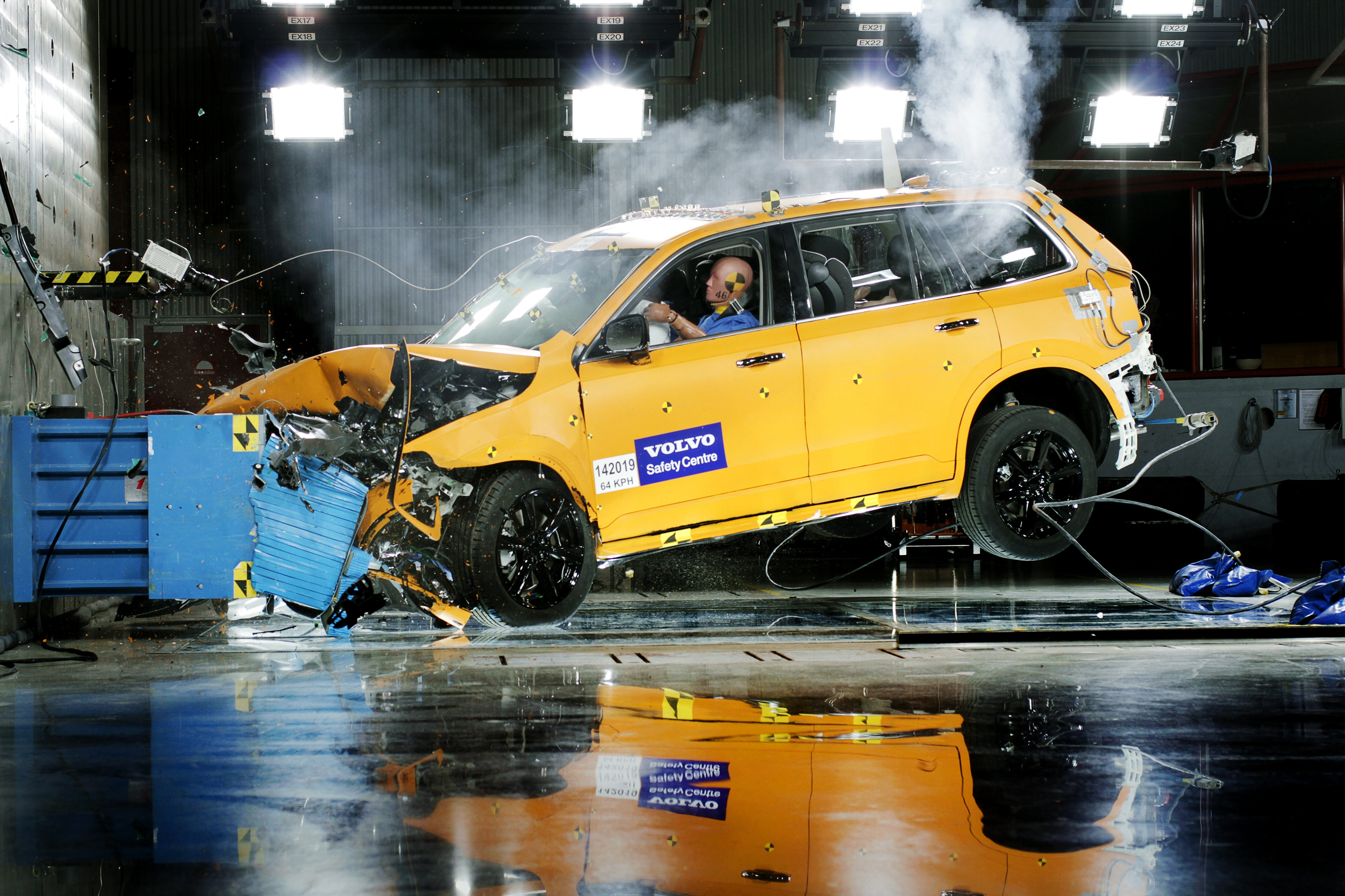 Volvo prueba seguridad