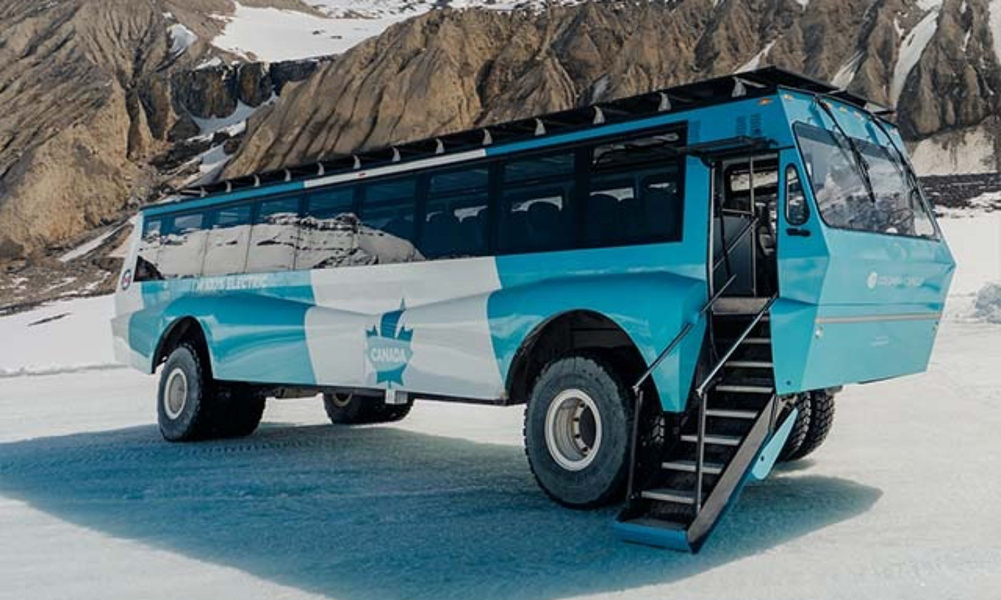 Con una batería de 528 kWh el Electric Ice Explorer es capaz de realizar entre 30 y 35 viajes de expedición.