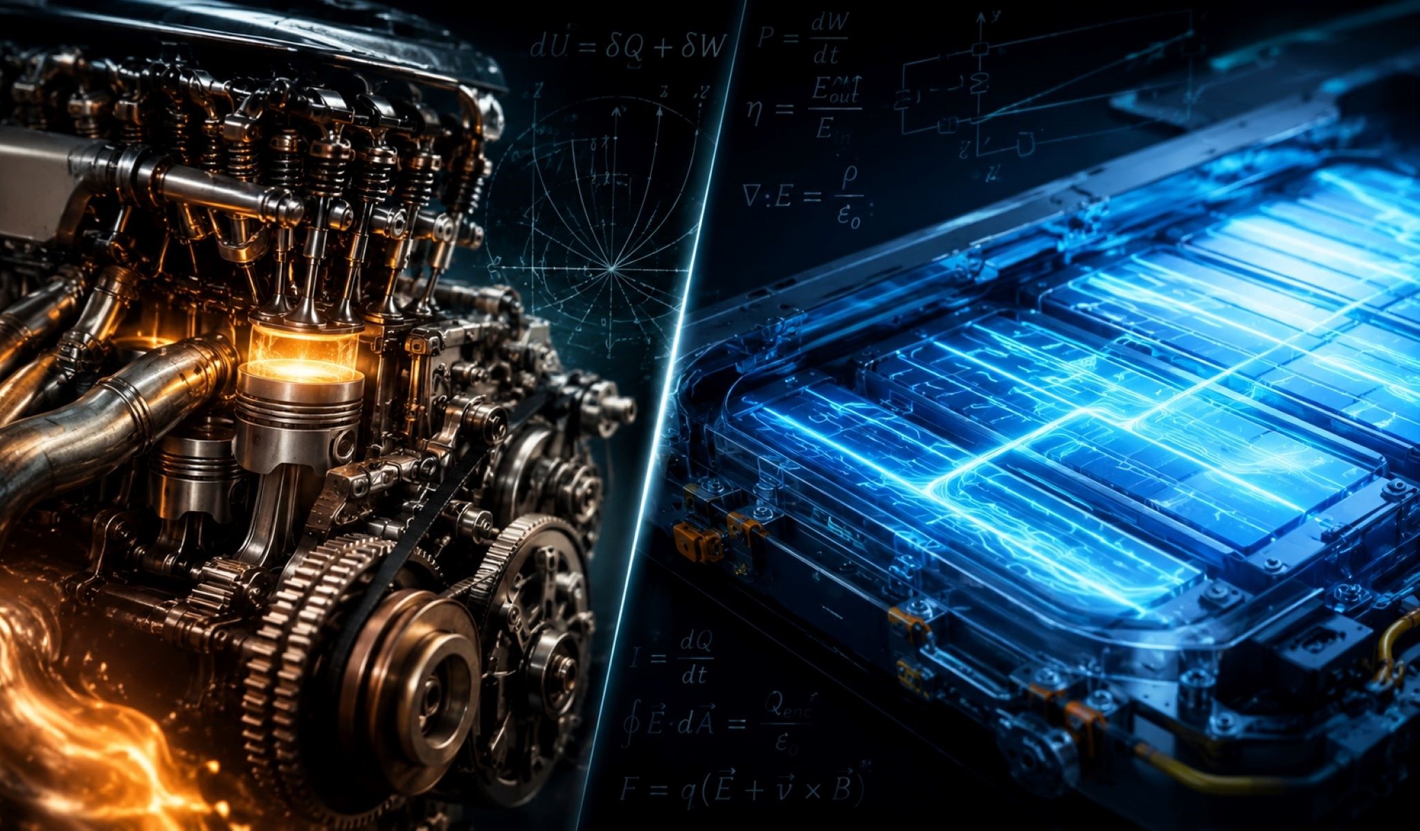 El futuro es eléctrico; entre otras cosas, por la brutal diferencia de eficiencia entre los EV y los motores de combustión: un físico lo ha explicado.