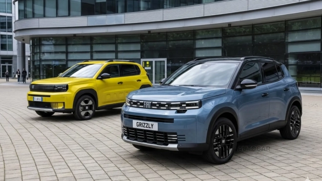 Fiat Gruzzly y Grande Panda