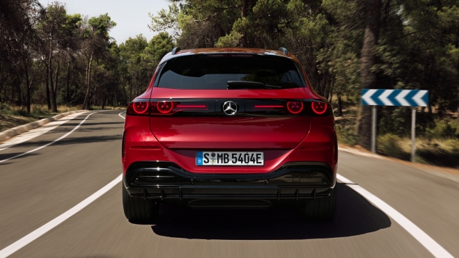 Mercedes GLC Electric Trasera