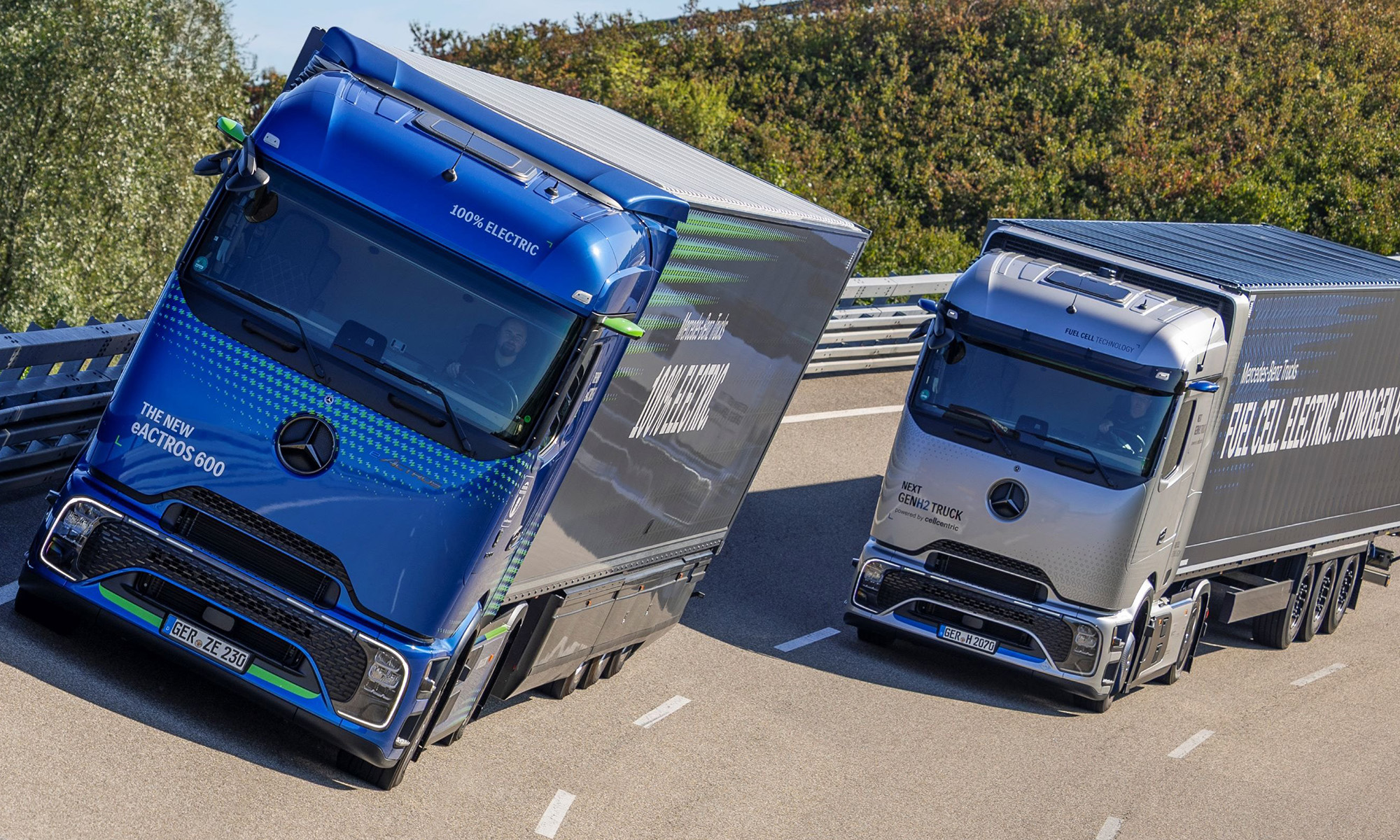 mercedes‑benz eactros nextgenh2 camiones electrico hidrogeno comparativa 2