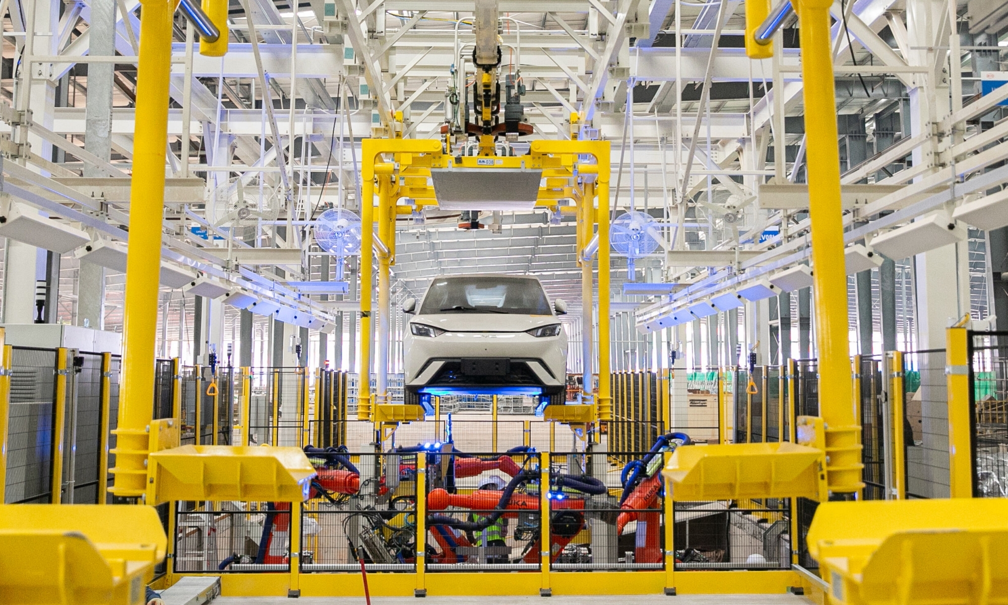 La fábrica de BYD en Hungría estaba programada para iniciar la actividad en 2025.