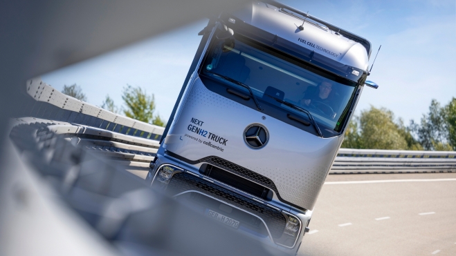 Mercedes NextGenH2 Truck Frontal Mercedes NextGenH2 Truck Frontal