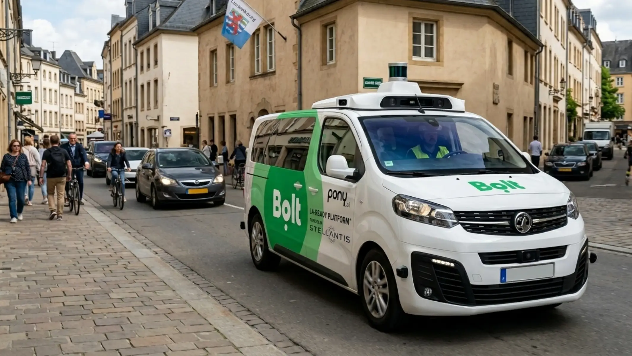 robotaxi bolt circula luxemburgo