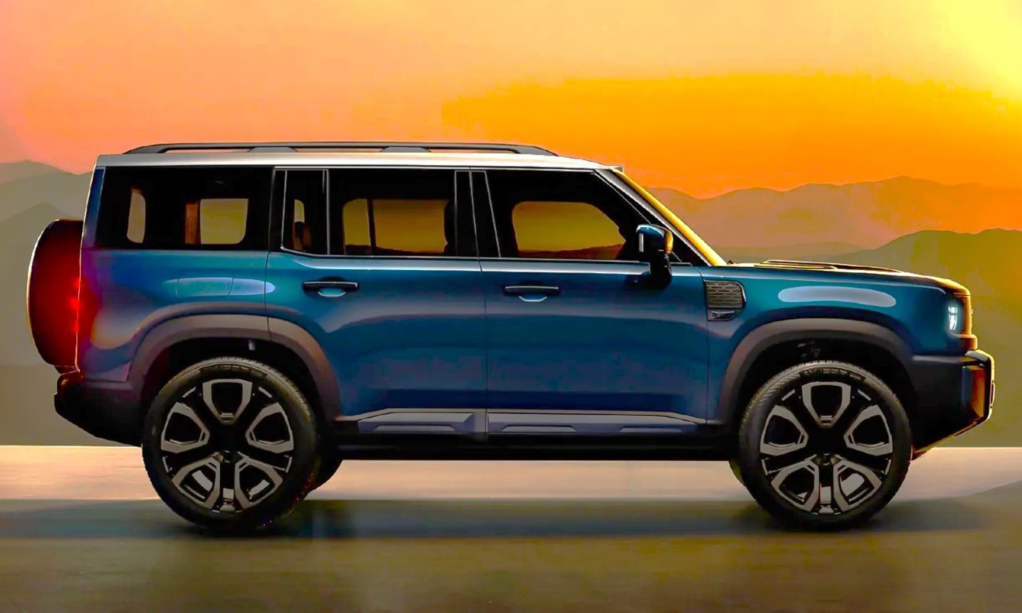 El Geely Galaxy 700 continúa con su puesta a punto antes de llegar al mercado.