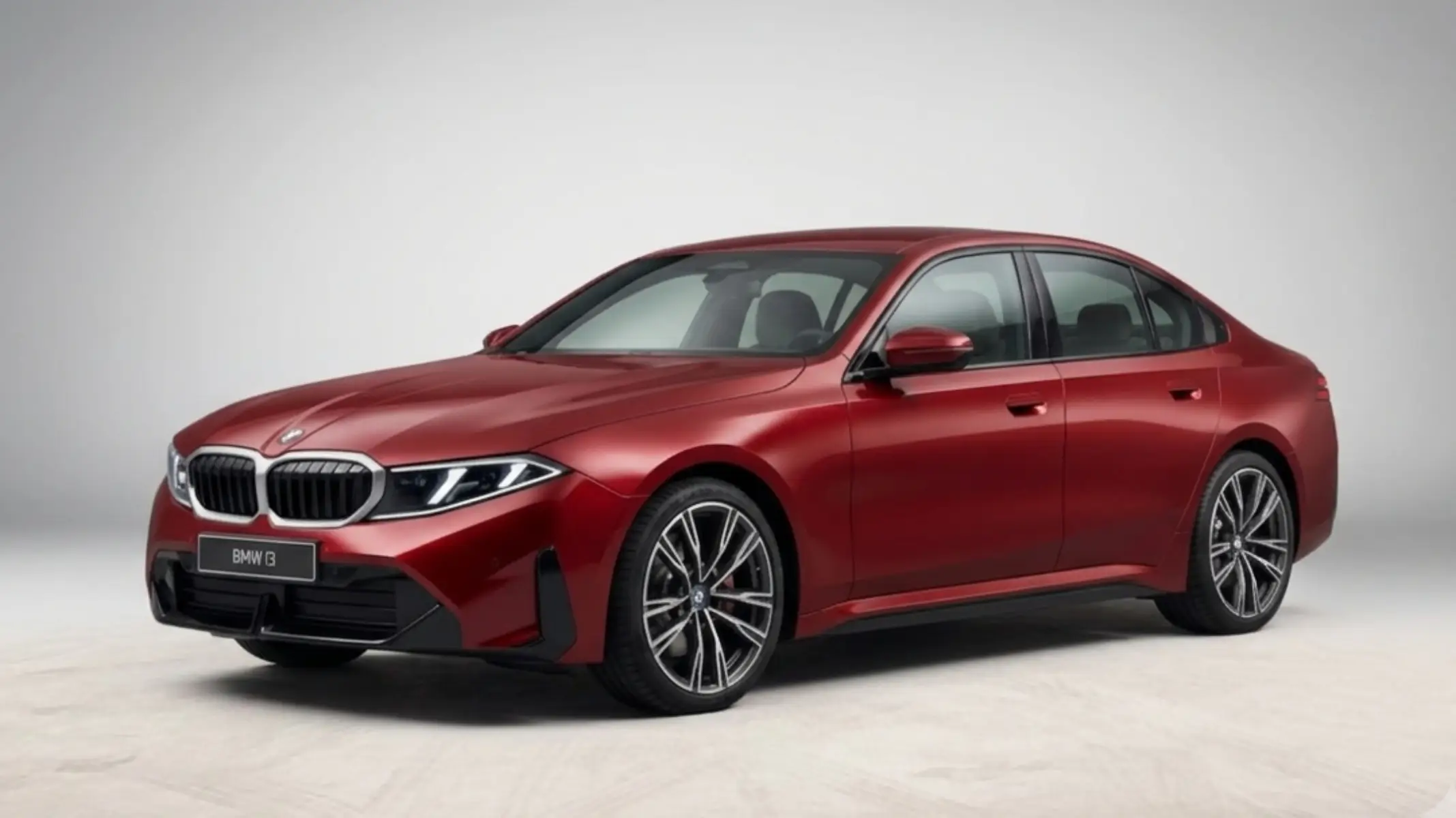 bmw i3  electrico rojo