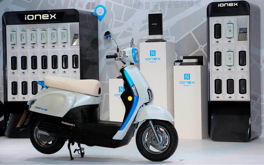  Los scooters eléctricos de Kymco se venderán en Taiwán bajo la marca Ionex. 