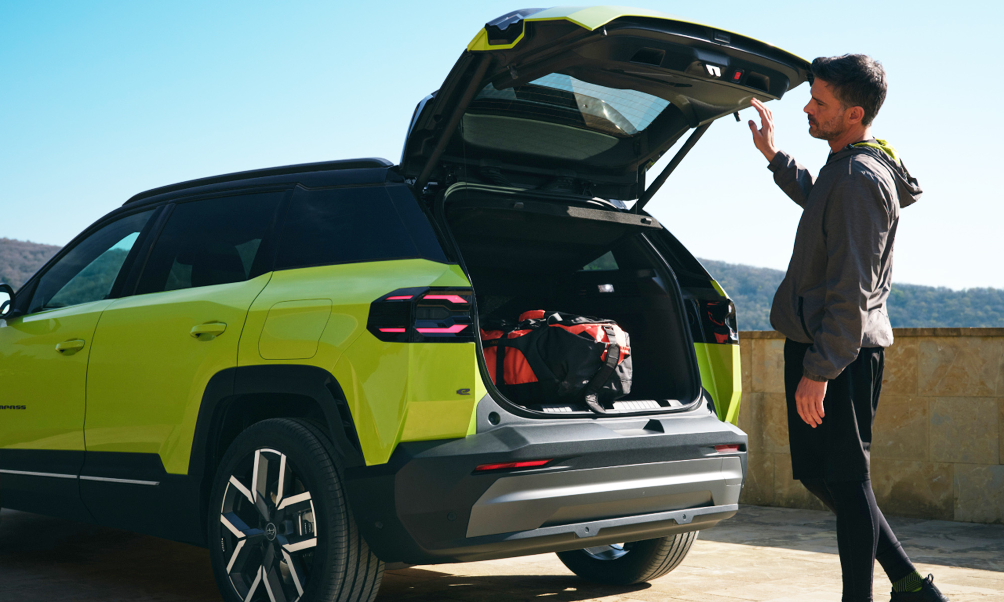 jeep compass electrico potencia bateria autonomia 9