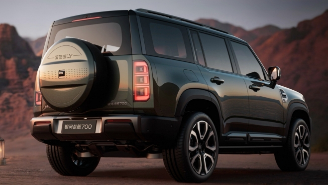 Geely Galaxy Cruiser 700 Trasera