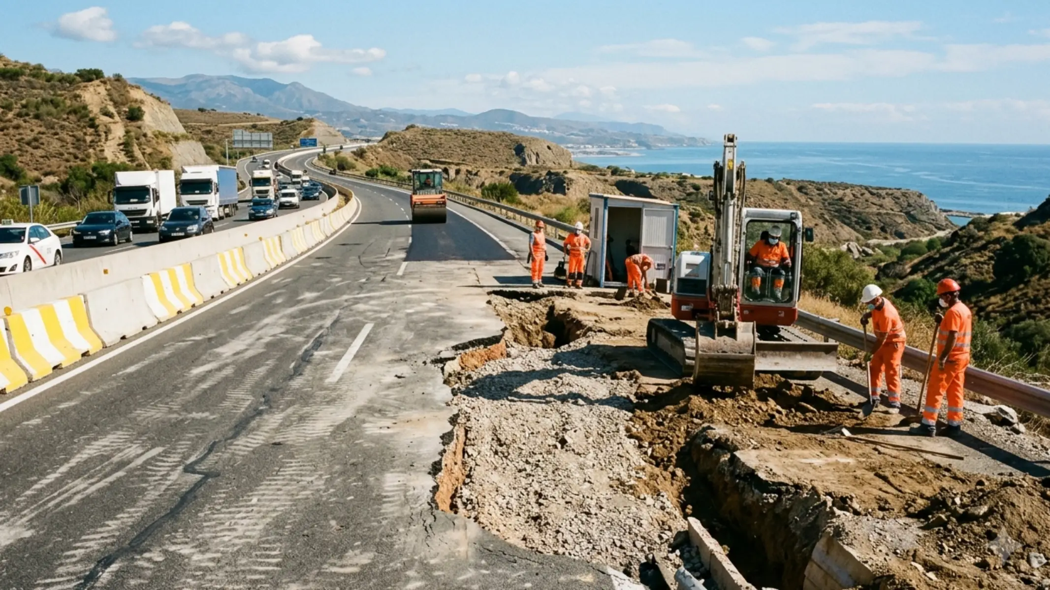 reparacion carretera malaga
