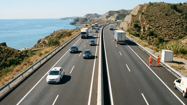 obras carretera malaga