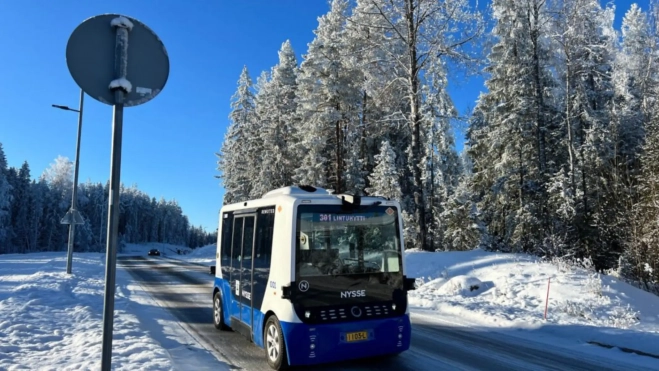 aurobus electrico tampere autonomo