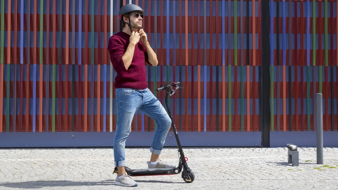 multa sancion patinete electrico vmp sin placa identificativa matricula