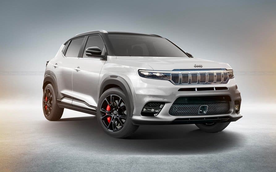  Jeep tendrá un pequeño SUV eléctrico basado en la e-CMP. 