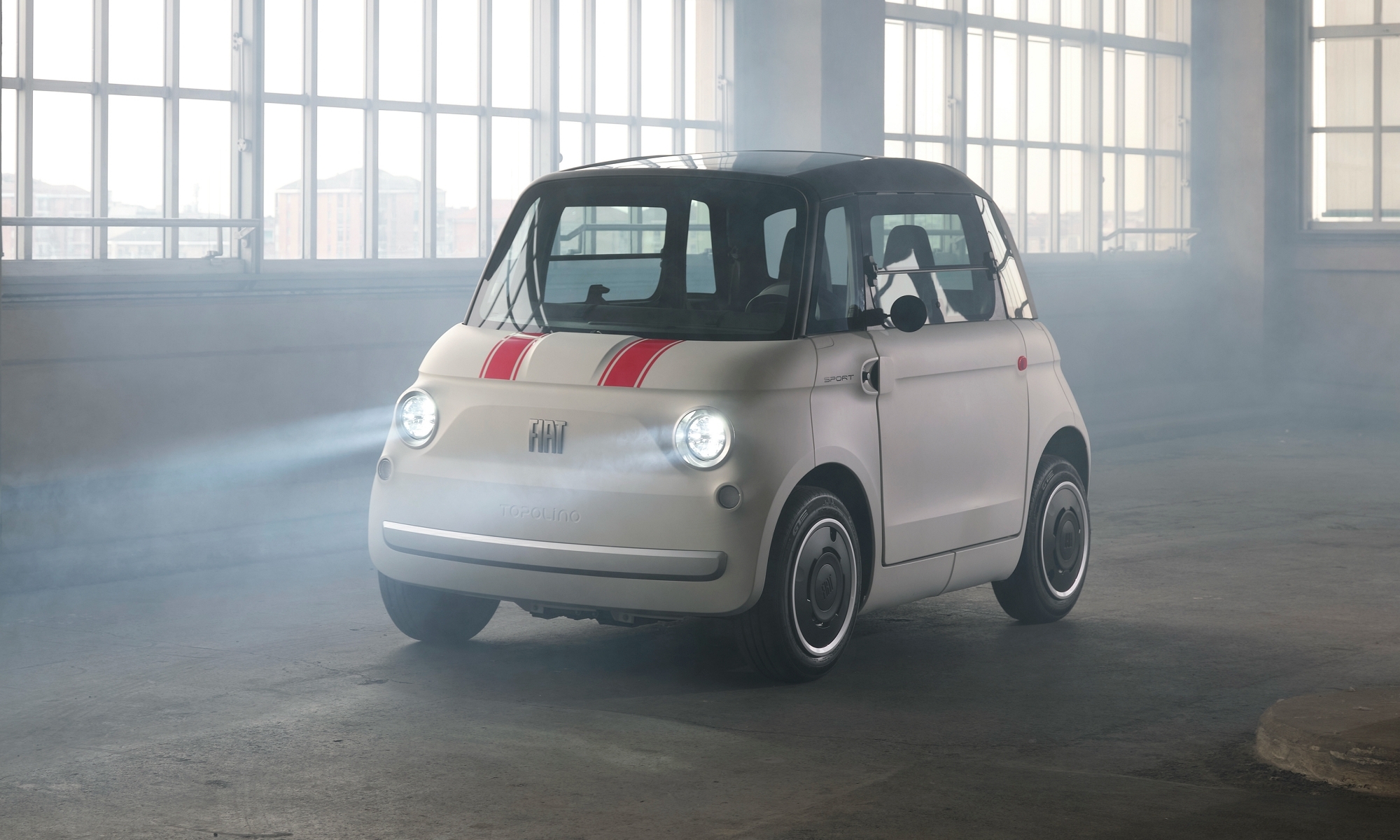 FIAT estrena la versión Sport para el pequeño Topolino eléctrico. 