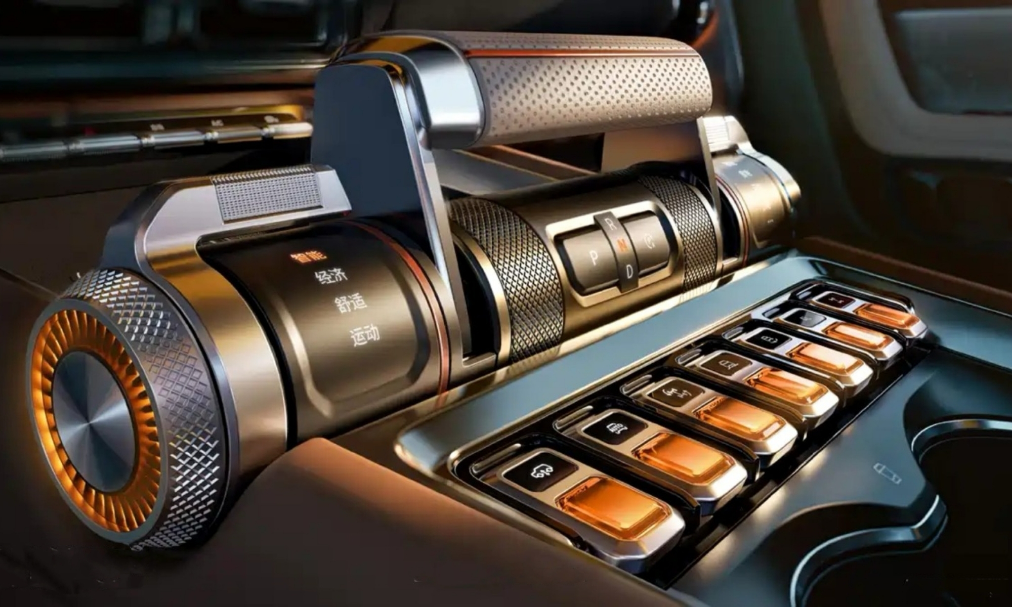 Geely acaba de desvelar los primeros detalles del interior del nuevo Galaxy Cruiser 700.