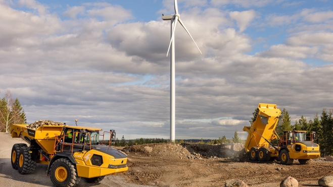 volvo a30 camion electrico articulado potencia bateria 3