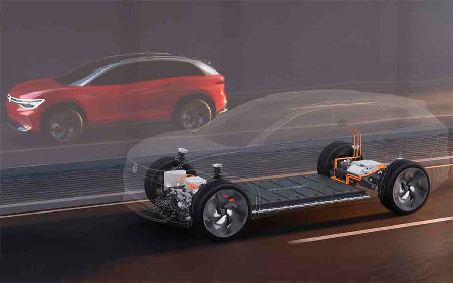  Ford está preparando un SUV eléctrico sobre la plataforma MEB de Volkswagen. 