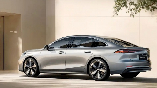 Geely Galaxy A7 Trasera Geely Galaxy A7 Trasera