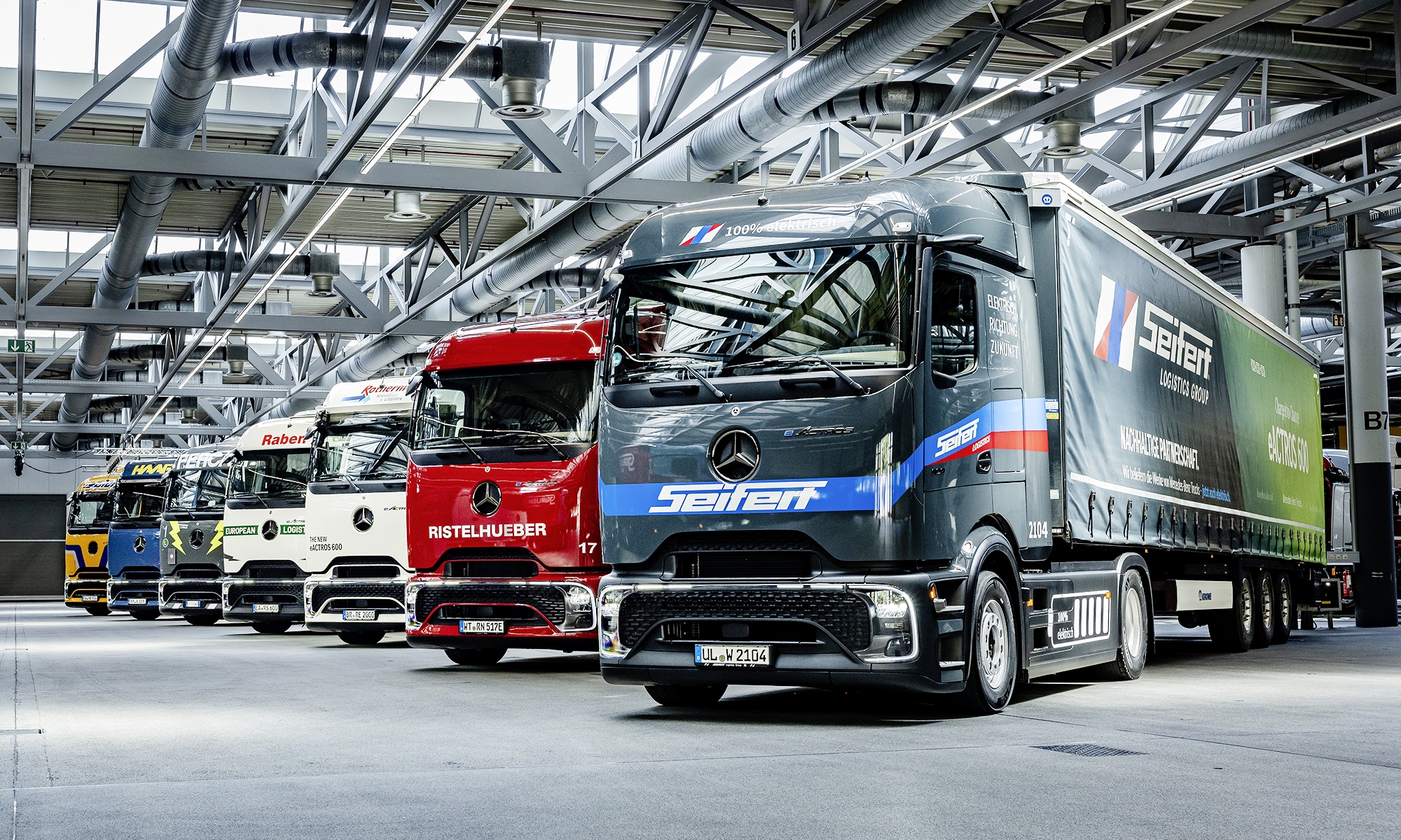 Los camiones eléctricos de Mercedes cada vez se venden más en Europa.