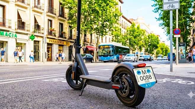 La tramitación de la matrícula de un patinete eléctrico es más sencilla de lo que parece