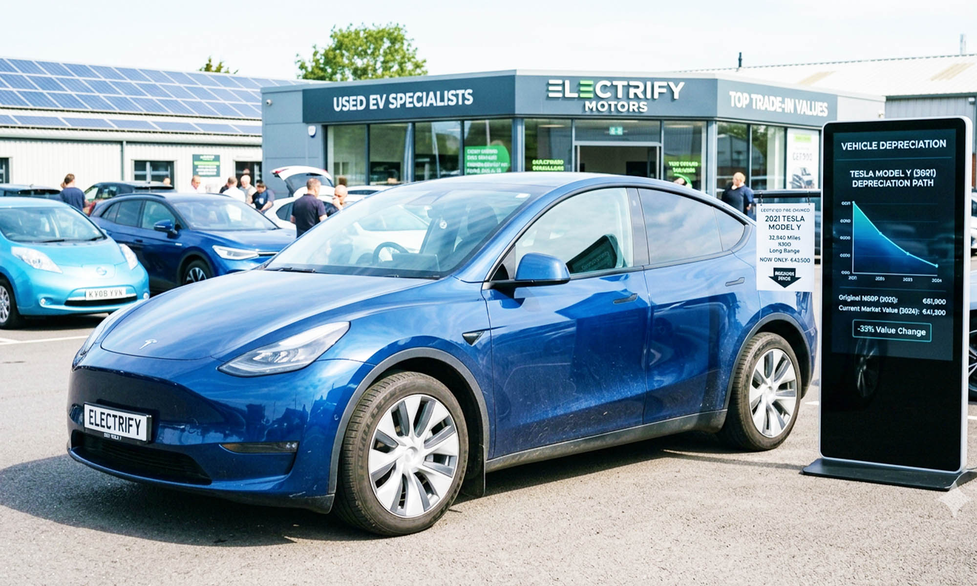depreciacion coche electrico tesla model y 1
