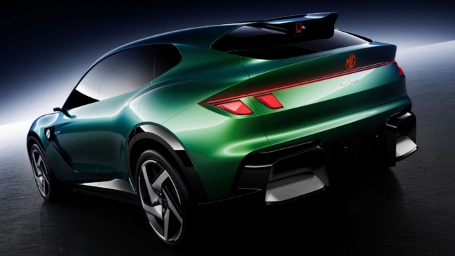 MG Cyber Concept Trasera MG Cyber Concept Trasera