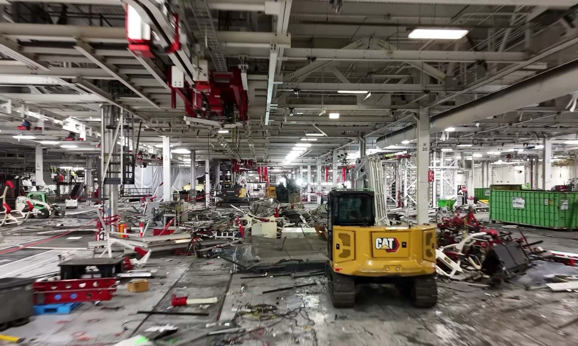 Las obras de reacondicionamiento de la fábrica de Freemont ya han comenzado.