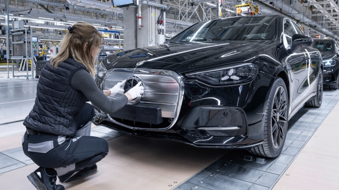 Mercedes Clase C Eléctrico Fábrica Mercedes Clase C Eléctrico Fábrica