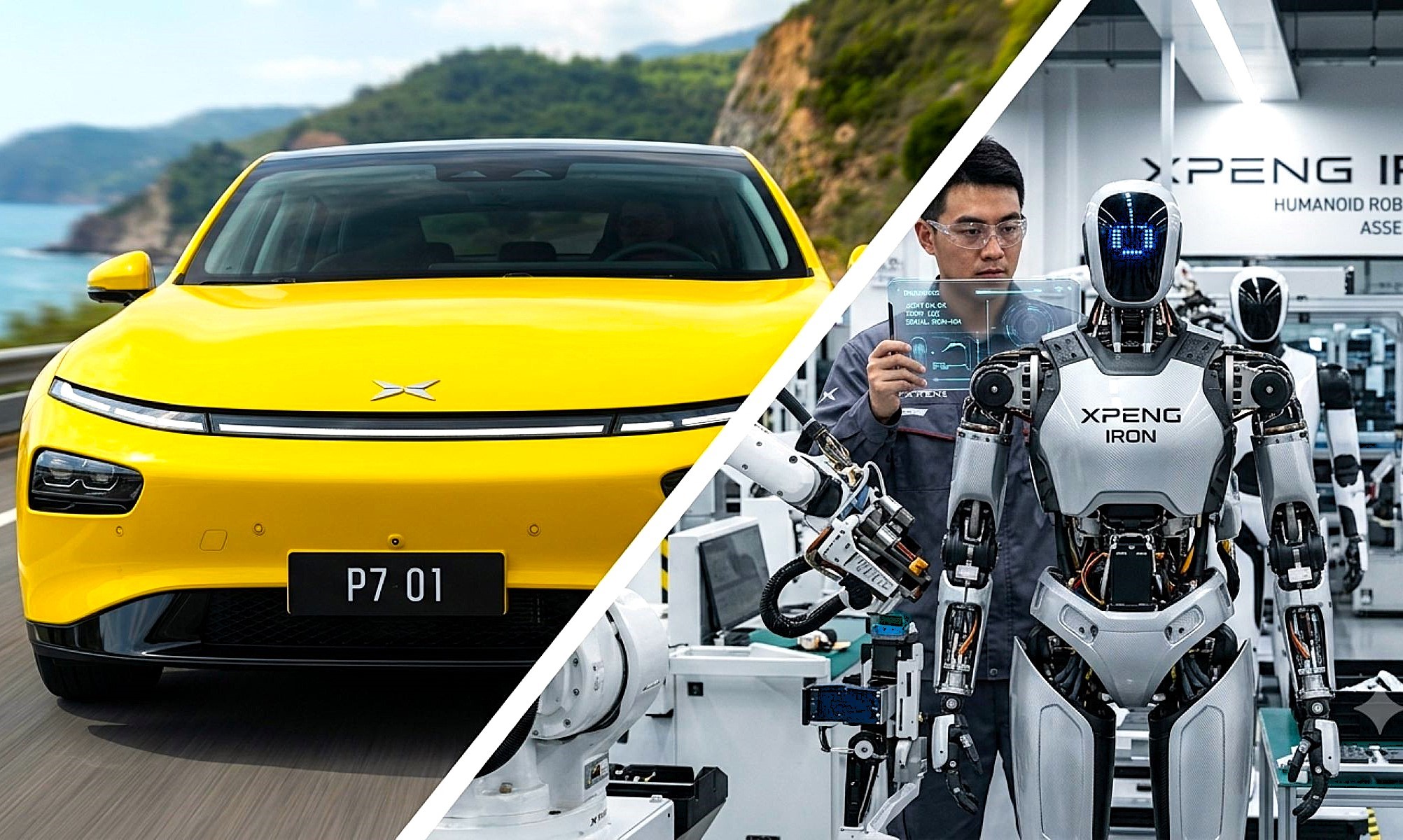 Se convirtió en socio de Volkswagen casi por sorpresa y, ahora, Xpeng quiere adelantar a Tesla fabricando robots.