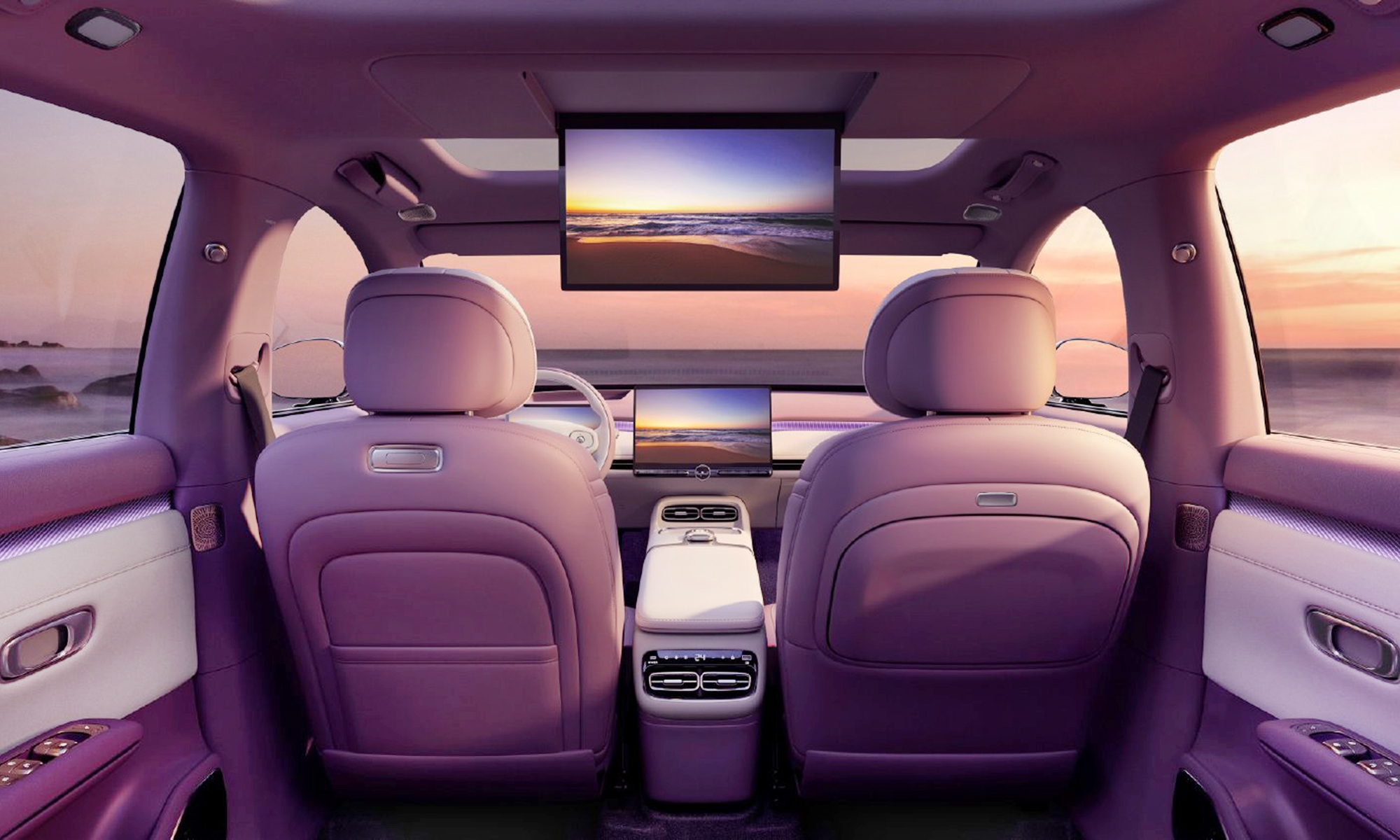 El interior del Changan Nevo Q06 está realmente bien rematado.