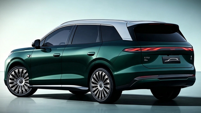 BYD Tang EV 8 Trasera BYD Tang EV 8 Trasera
