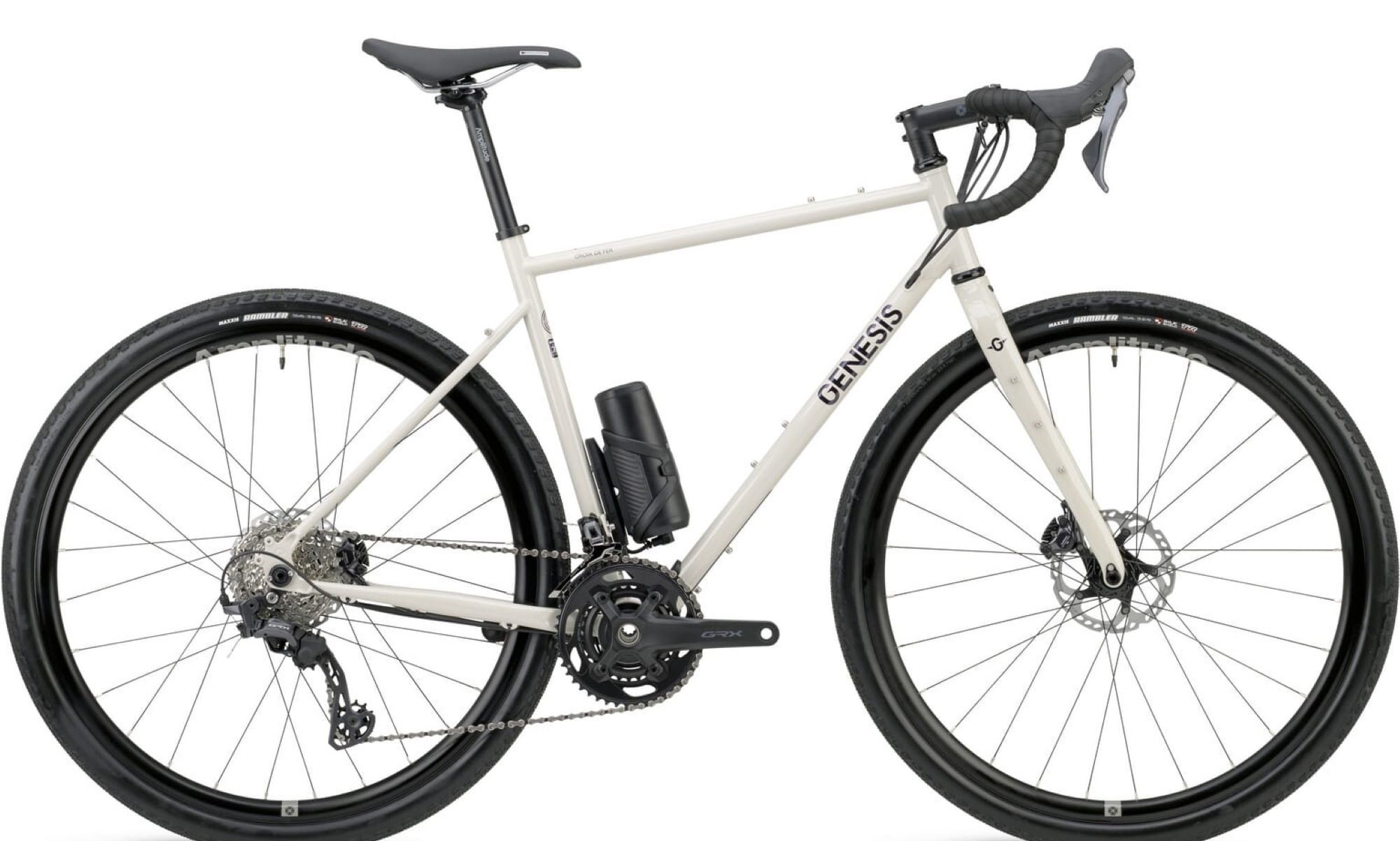 Clásico acero Reynolds 725 para el cuadro de esta exclusiva bicicleta eléctrica de gravel (Foto: GENESIS).