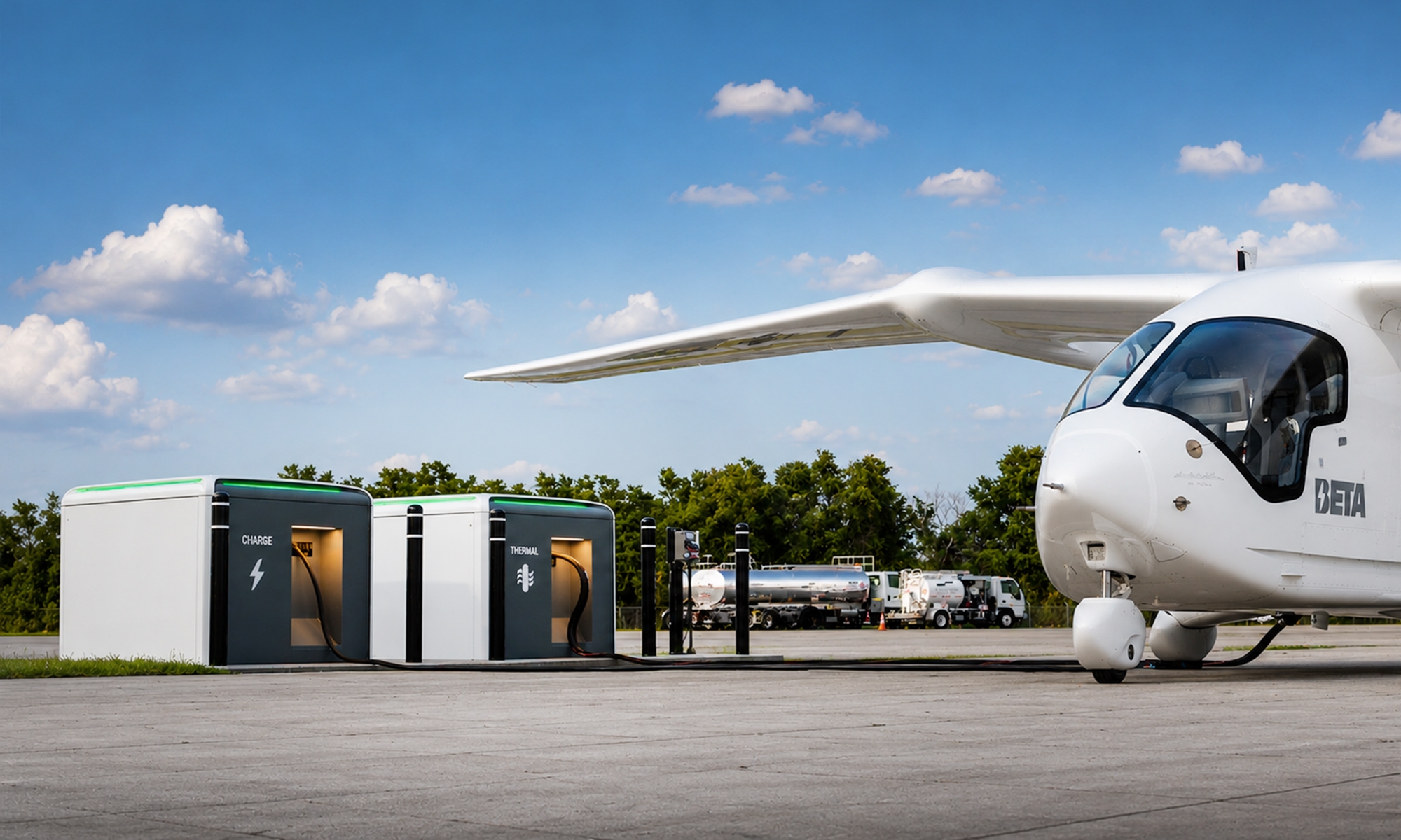 La unión de estas tres empresas promete 250 cargadores para aviones eléctricos.