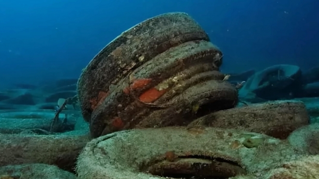 millones neumaticos mar crear arrecifes desastre medioambiental 1