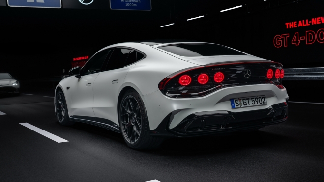 Mercedes AMG GT Eléctrico Trasera Mercedes AMG GT Eléctrico Trasera