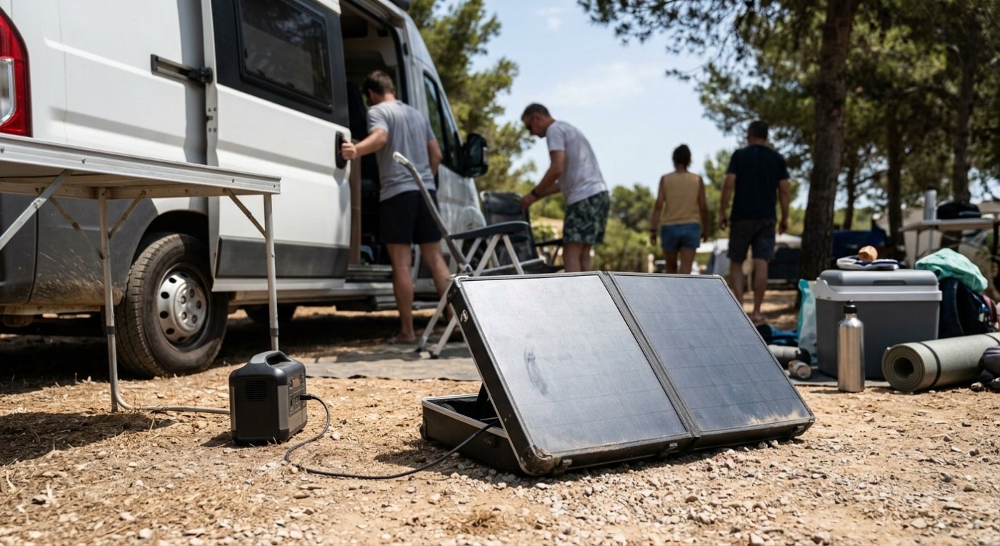 placas solares portatiles