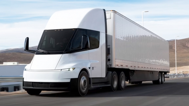 tesla semi camion electrico conduccion autonoma plazo elon musk 1