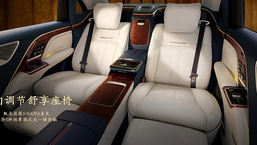 hongqi guoya 1,4 millones vende el doble que Rolls Royce histórica limusina china se vuelve híbrida interior hongqi guoya 1,4 millones vende el doble que Rolls Royce histórica limusina china se vuelve híbrida interior