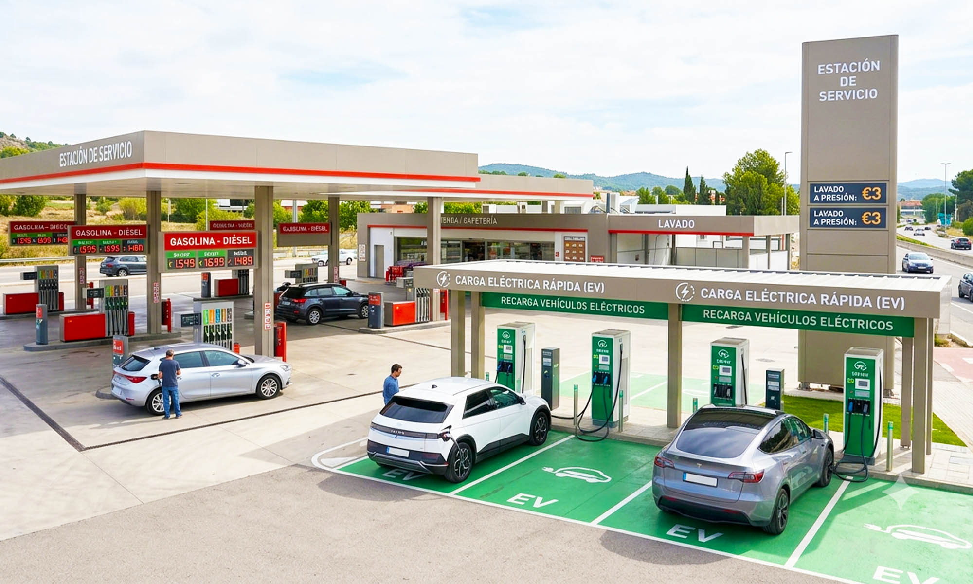 ecredits infraestrucrtura recaraga coches electricos precio gasolina 2 ecredits infraestrucrtura recaraga coches electricos precio gasolina 2